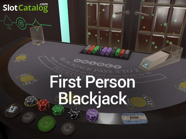 First Person Blackjack de Evolution