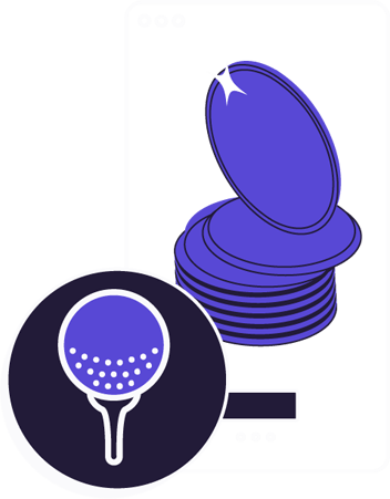 Aplicaciones de apuestas de golf